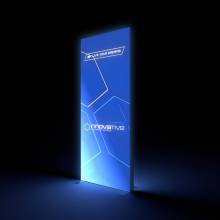 Svetelná stena Brightbox Pro Flex obojstranná 100 x 250 cm