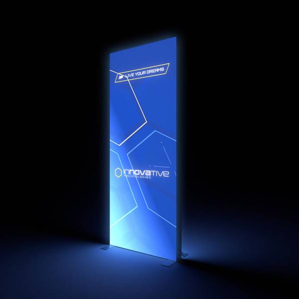 Svetelná stena Brightbox Pro Flex obojstranná 100 x 250 cm