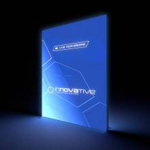 Svetelná stena Brightbox Pro Flex obojstranná 200 x 250 cm