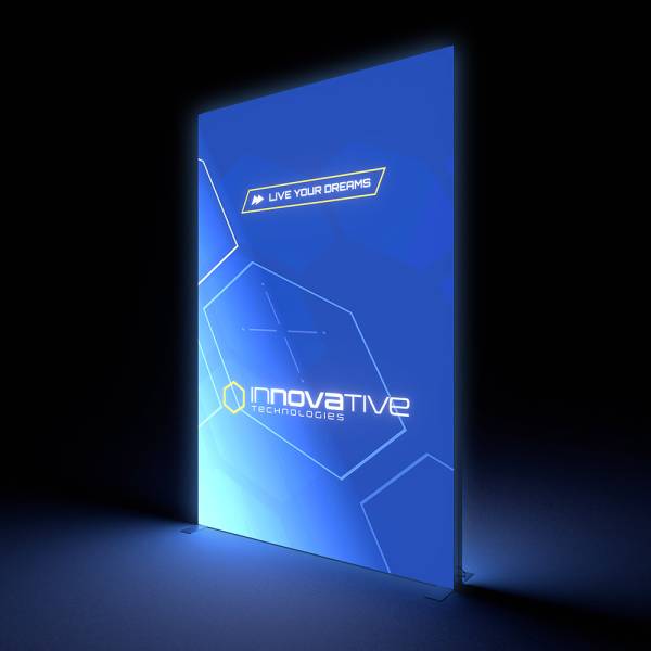 Svetelná stena Brightbox Pro Flex obojstranná 200 x 300 cm