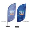 Beachflag Alu Wind 360cm Total Height Luxurious Ba - 10