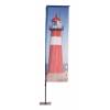 Beachflag Alu Square 350cm Total Height - 7