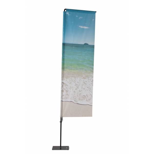 Beach Flag Alu Square