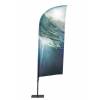 Beachflag Alu Wind 255cm Total Height Luxurious Ba - 1