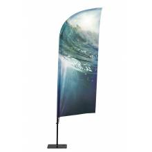 Beachflag Alu Wind 255cm Total Height