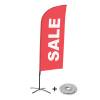 Beach Flag Alu Wind Set 310 With Water Tank Design Sale - 1