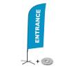 Beach Flag Alu Wind Set 310 With Water Tank Design Entrance - 4