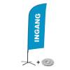 Beach Flag Alu Wind Set 310 With Water Tank Design Entrance - 6