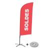Beach Flag Alu Wind Set 310 With Water Tank Design Sale - 2