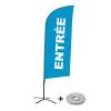 Beach Flag Alu Wind Set 310 With Water Tank Design Entrance - 11