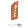 Beach Flag Alu Wind Set 310 With Water Tank Design Open - 12