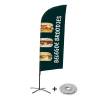 Beach Flag Alu Wind Set 310 With Water Tank Design Sandwiches - 2