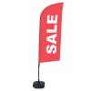 Beach Flag Alu Wind Set 310 With Water Tank Design Sale - 0