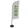 Beach Flag Alu Wind Set 310 With Water Tank Design Exit - 2