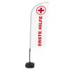 Beach Flag Alu Wind Set 310 With Water Tank Design First Aid - 7