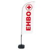 Beach Flag Alu Wind Set 310 With Water Tank Design First Aid - 9