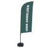 Beach Flag Alu Wind Set 310 With Water Tank Design Sign In Here - 14