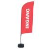 Beach Flag Alu Wind Set 310 With Water Tank Design Entrance - 28