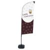 Beach Flag Alu Wind Set 310 With Water Tank Design Coffee To Go - 4