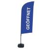 Beach Flag Alu Wind Set 310 With Water Tank Design Open - 30