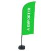 Beach Flag Alu Wind Set 310 With Water Tank Design Take Away - 3