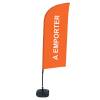 Beach Flag Alu Wind Set 310 With Water Tank Design Take Away - 14