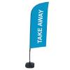 Beach Flag Alu Wind Set 310 With Water Tank Design Take Away - 22