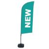 Beach Flag Alu Wind Set 310 With Water Tank Design New - 36