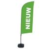 Beach Flag Alu Wind Set 310 With Water Tank Design New - 46