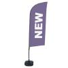 Beach Flag Alu Wind Set 310 With Water Tank Design New - 49