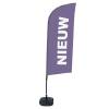 Beach Flag Alu Wind Set 310 With Water Tank Design New - 52