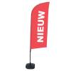 Beach Flag Alu Wind Set 310 With Water Tank Design New - 59