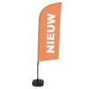 Beach Flag Alu Wind Set 310 With Water Tank Design New - 64