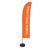 Beach Flag Budget Set Wind Large Take Away - 3