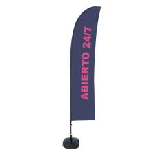 Beach Flag Budget Set Wind Large Open 24 7