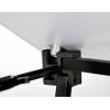 Counter Fabric Table Top Black - 8