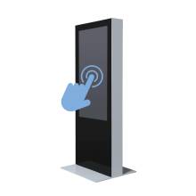 Digitálny obojstranný totem s monitormi Samsung