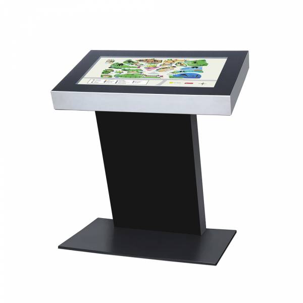 Digitálny kiosk s monitorom 43", čierny