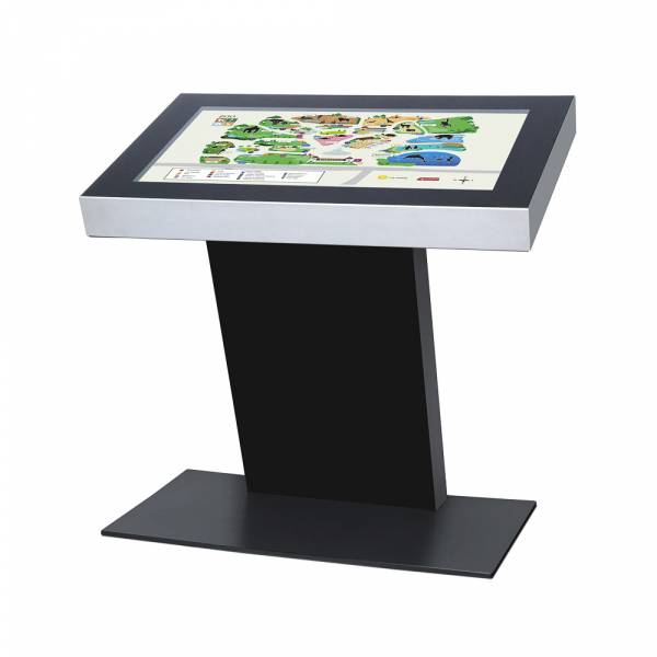 Digitálny kiosk s monitorom 50", čierny