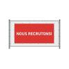 Fence Banner Standard Design Hiring - 9