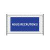 Fence Banner Standard Design Hiring - 10