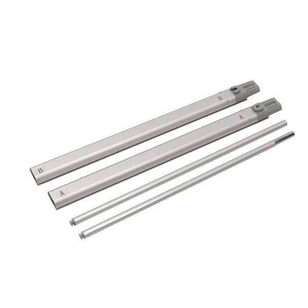 Predlžovacou sada FlexFrame + 50 cm Strieborný (šírka 120 cm)