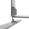 Stena FlexFrame 100 x 250 cm Strieborný (s predlžovacej sady 50 cm) - 71