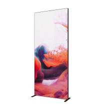 Stena FlexFrame 100 x 230 cm Čierny (s predlžovacej sady 30 cm)