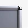 Prémiový stojan Infopole s klaprámom 700x1000mm, oblý roh, profil 25mm - 1