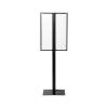 Info Pole LED Slide In, DIN A1, RAL 9005 - 9