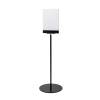 Teleskopický info stojan Compact, DIN A5, RAL 9005 - 3