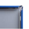 Klaprám A4, ostrý roh, profil 25mm, farba RAL 5010 modrá - 46