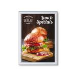 SCRITTO® Klaprám A3, plastový spodný profil, ekonomický variant