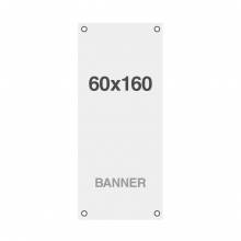 Ekonomická bannerová tlač Symbio 510g/m2, 600x1600mm, všité oká